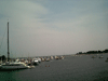The Wentworth By The Sea Marina as viewed from the steel deck bridge